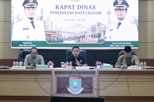 Walikota Robinsar Kumpulkan OPD, Bahas Serapan Anggaran hingga Percepatan Pembangunan