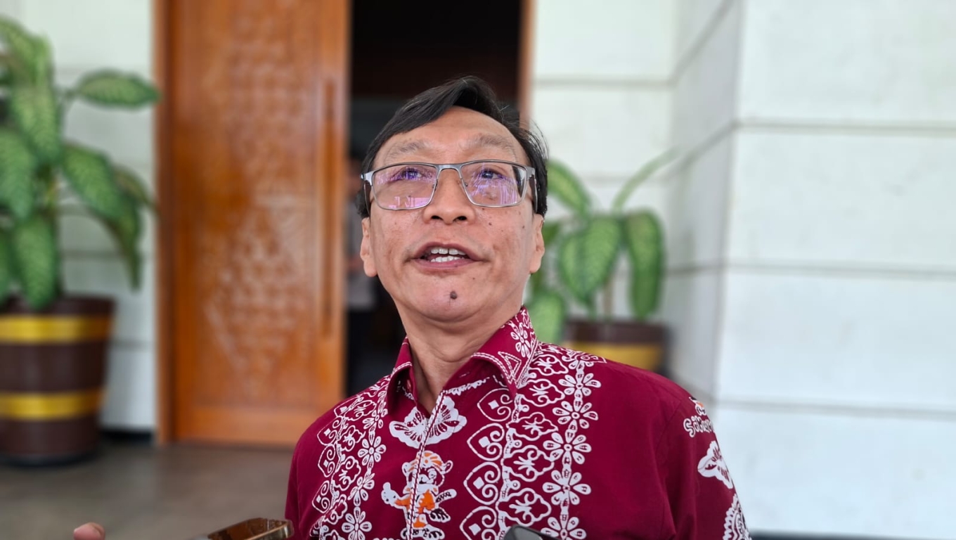 Anggota Panitia Seleksi (Pansel) Komisaris Independen PT Pelabuhan Cilegon Mandiri, Syaeful Bahri.( Foto: Arie / Babe Banten)