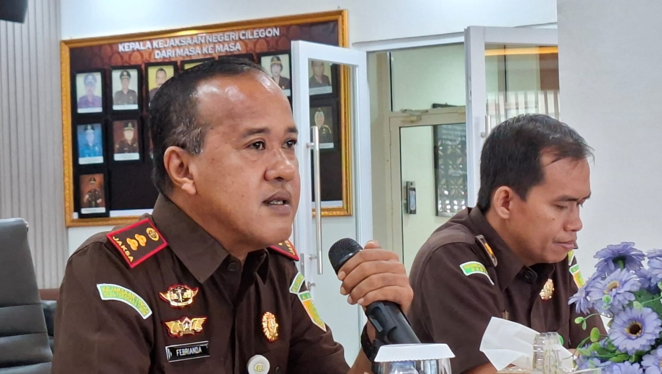 Kepala Kejaksaan Negeri (Kajari) Kota Cilegon Febrianda Ryendra.(Foto: Babe Banten)