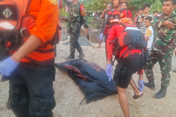 Operasi SAR di Pantai Cihara Berakhir, Korban Terseret Arus Ditemukan Tak Bernyawa