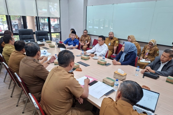 Rapat Dengar Pendapat Bersama BPKPAD, Komisi III DPRD Cilegon Soroti Rendahnya Realisasi APBD