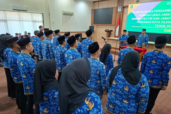 Resmi Dilantik, Ini Daftar Lengkap Pejabat Eselon III dan IV Pemkot Cilegon Pilihan Robinsar