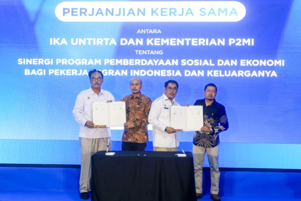 Siapkan SDM-Modal Usaha untuk Pekerja Migran, Kementerian P2MI Gandeng IKA Untirta