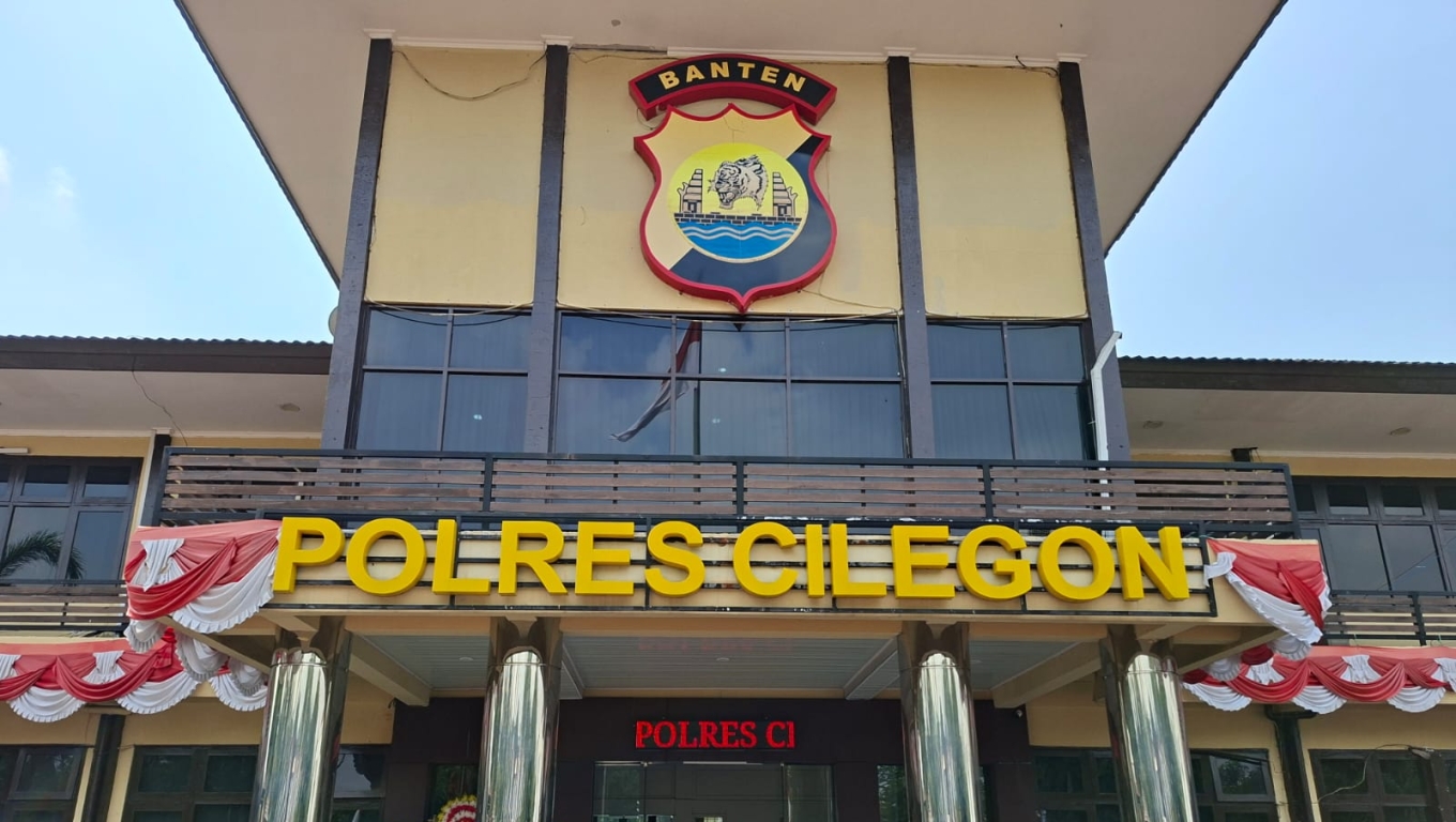 Mapolres Cilegon. (Foto: Babe Banten)