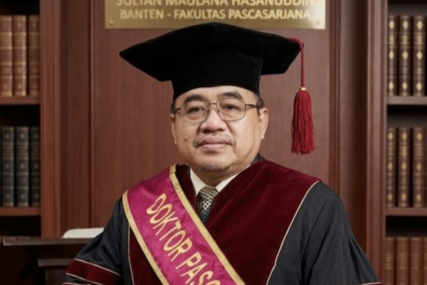 Achmad Jubaedi, Pejabat Eselon II Pemkot Cilegon yang Raih Gelar Doktor