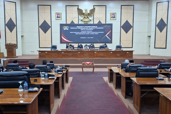 DPRD Kota Cilegon Gelar Rapat Paripurna Pertanggungjawaban Pelaksanaan APBD 2025