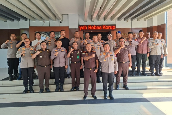 Jalin Sinergitas, AKBP Martua Silitonga Kunjungi Kejari dan Kodim Cilegon