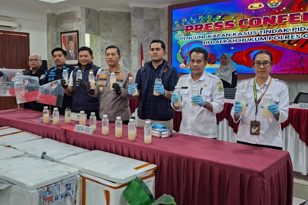 Petugas Gabungan Berhasil Gagalkan Penyelundupan Benih Lobster Senilai Rp7,5 Miliar di Merak