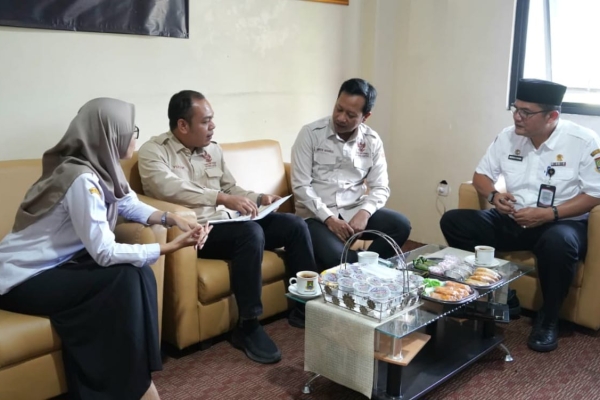 Lakukan Penilaian Keterbukaan Informasi Publik, Komisi Informasi Banten Datangi Pemkot Cilegon