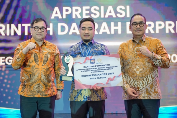 Pemerintah Kota Cilegon Dapat Bantuan Pembangunan 200 Unit Rutilahu Dari Kemendagri