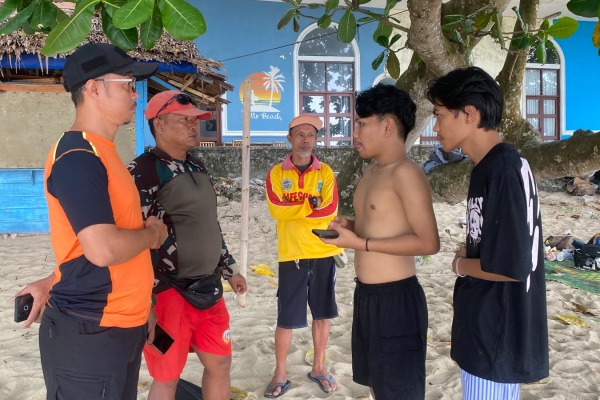 Wisatawan Asal Tangerang Dilaporkan Tenggelam di Pantai Pasir Putih Lippo Carita Pandeglang