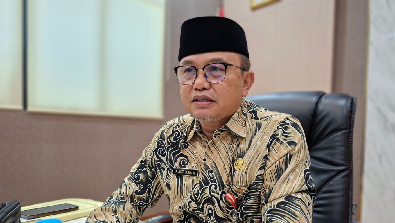 Penjabat Sekda Kota Cilegon, Ahmad Aziz Setia Ade Putra.(Foto: Babe Banten)
