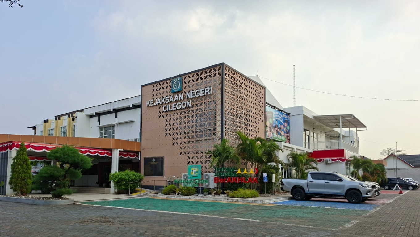 Kantor Kejari Kota Cilegon. (Foto: Babe Banten)