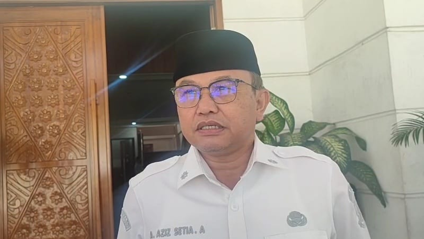 Penjabat Sekda Kota Cilegon, Ahmad Aziz Setia Ade Putra.(Foto: Babe Banten)
