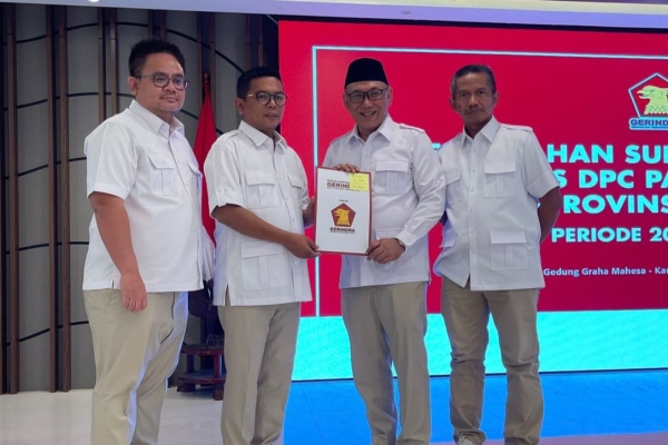 Berhasil Besarkan Partai, Helldy Agustian Kembali Dipercaya Menjadi Ketua DPC Gerindra Cilegon 