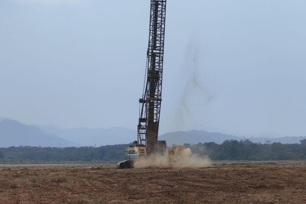 Hiraukan Permintaan Pemkot Cilegon, PT Wankai Tetap Lakukan Aktivitas Pemadatan Lahan
