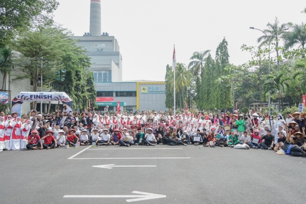 Semangat Kebersamaan dalam Keberagaman, PLN Indonesia Power UBP Suralaya Gelar Lomba Gerak Jalan