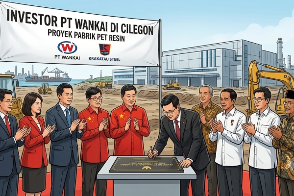 Tak Kunjung Bangun Pabrik di Cilegon, PT Wankai Diduga Belum Kantongi Izin di Daerah