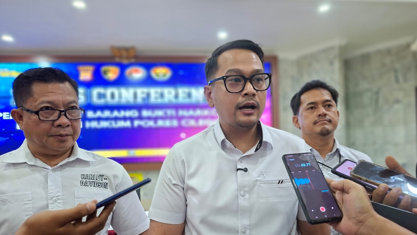 Kasat Narkoba Polres Cilegon, IPTU Gregorius Michael Patria Tama.(Foto: Babe Banten)