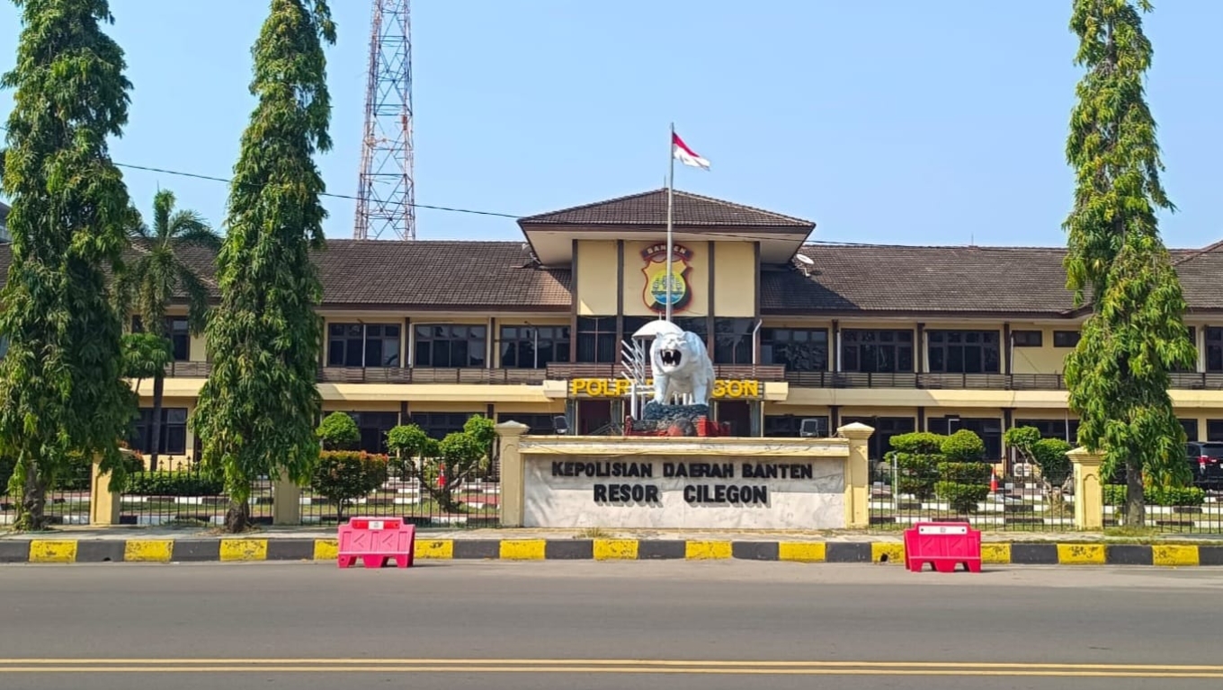 Mapolres Cilegon. (Foto: Babe Banten)