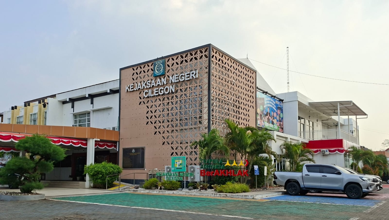 Kantor Kejaksaan Negeri Kota Cilegon.(Foto: Babe Banten)