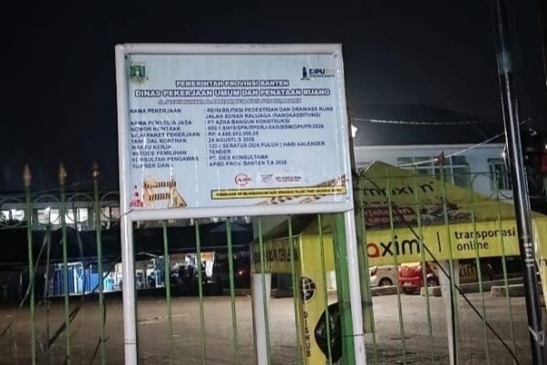 Aktivis Lebak Pertanyakan Transparansi Proyek Senilai Rp4,68 Miliar di Jalan Sunan Kalijaga