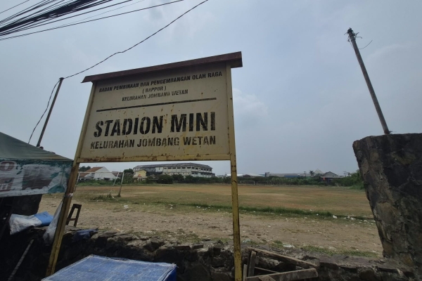 Di Tengah Efisiensi, Pemkot Cilegon Gelontorkan Rp5 Miliar untuk Revitalisasi Stadion Mini Jombang