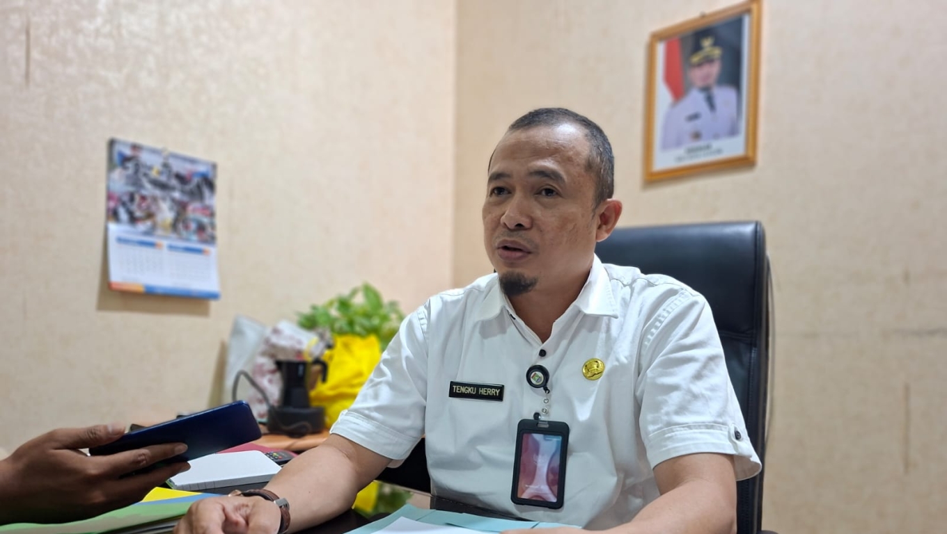 Sekretaris Dindikbud Kota Cilegon Tengku Herrysyah Putra .(Foto: Babe Banten )